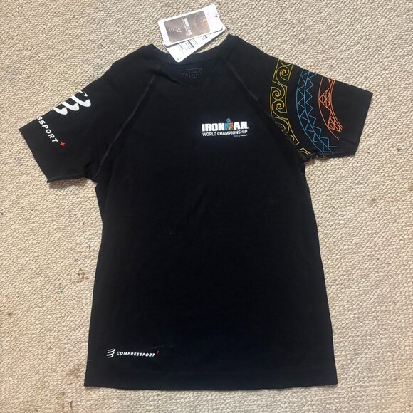 Compressport Ironman World Championship T shirt from Kona Hawaii - Picture 1 of 10